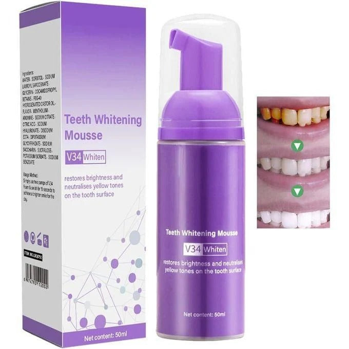 Lanthome teeth whitening mousse