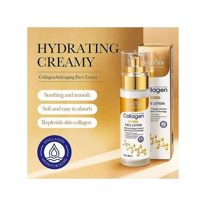 SADOER Collagen Anti‑Aging Face Lotion – 80 ml