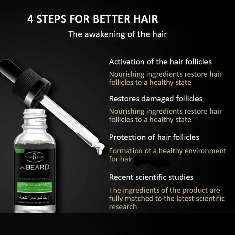 Aichun Beauty Beauty Beard Growth Oil