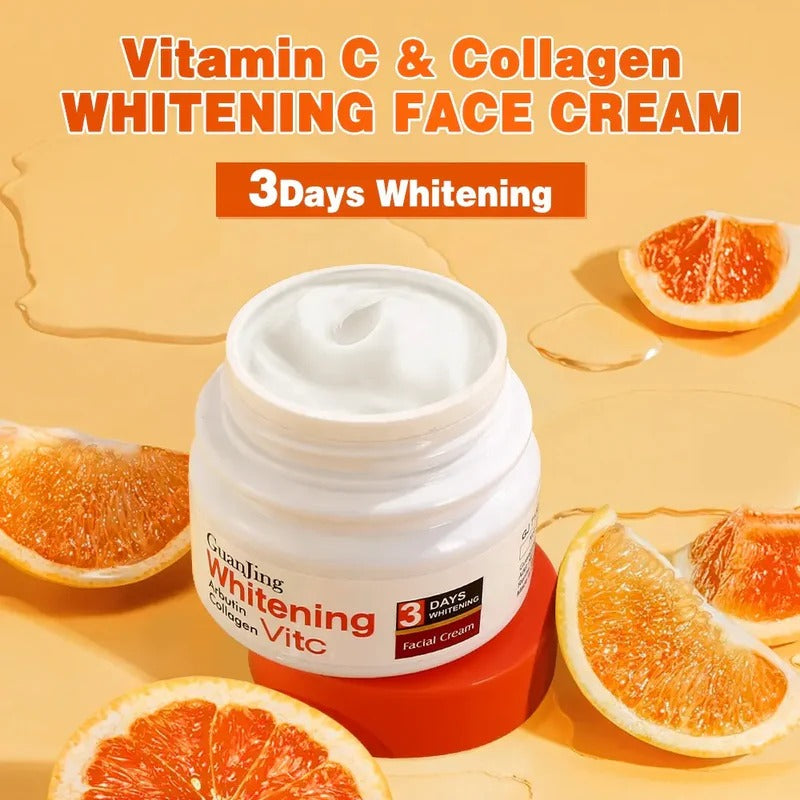Guanjing Arbutin Collagen Vitamin C Face Whitening Cream – 50g