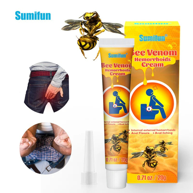 Sumifun Bee Venom Hemorrhoids Ointment Cream