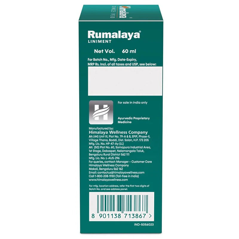 Himalaya Rumalaya Liniment – 60ml
