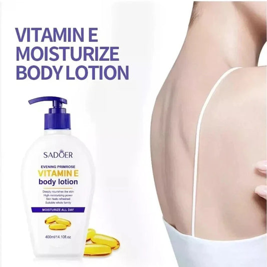 SADOER Evening Primrose Vitamin E Body Lotion (400ml)