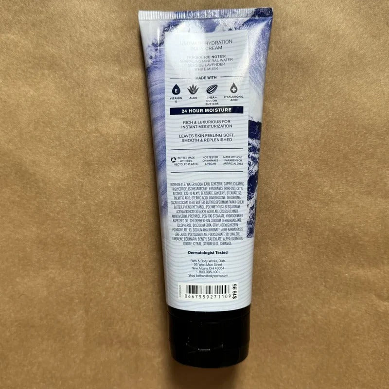 Bath & Body Works Coastal Cliffs For Men Ultimate Hydration Body Cream