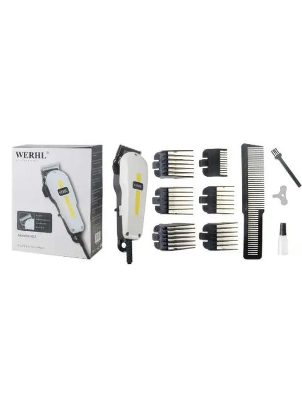Wahl 08466-424 Corded Super Taper Hair Clipper – White