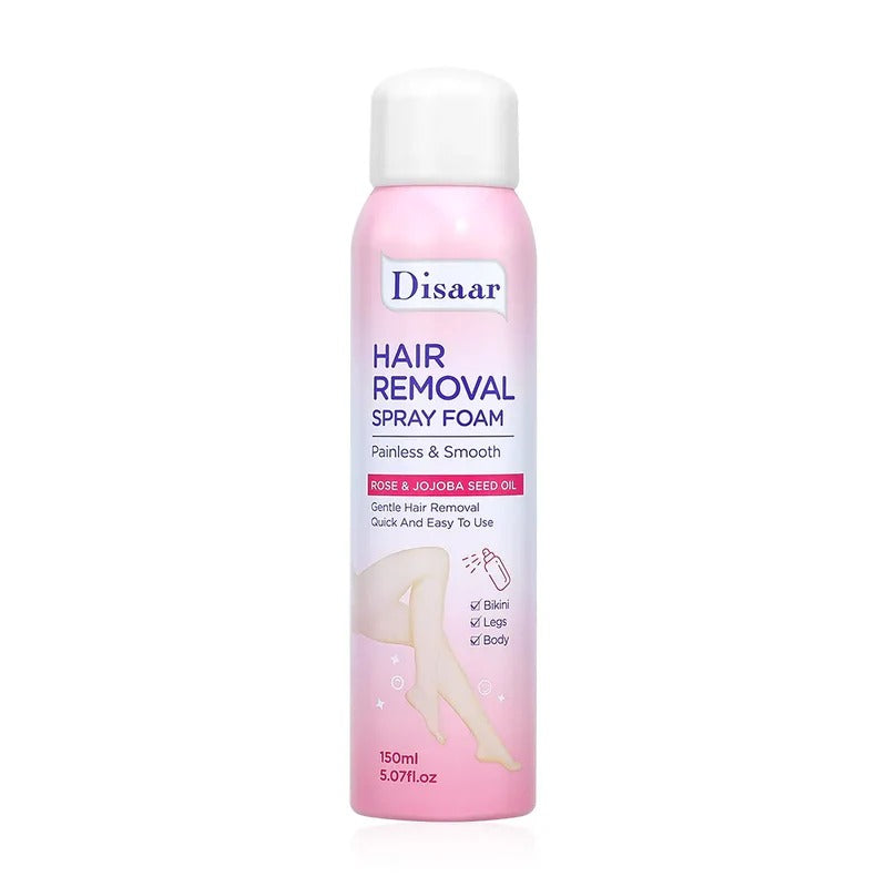 Disaar Hair Removal Spray Foam – Rose & Jojoba Seed Oil