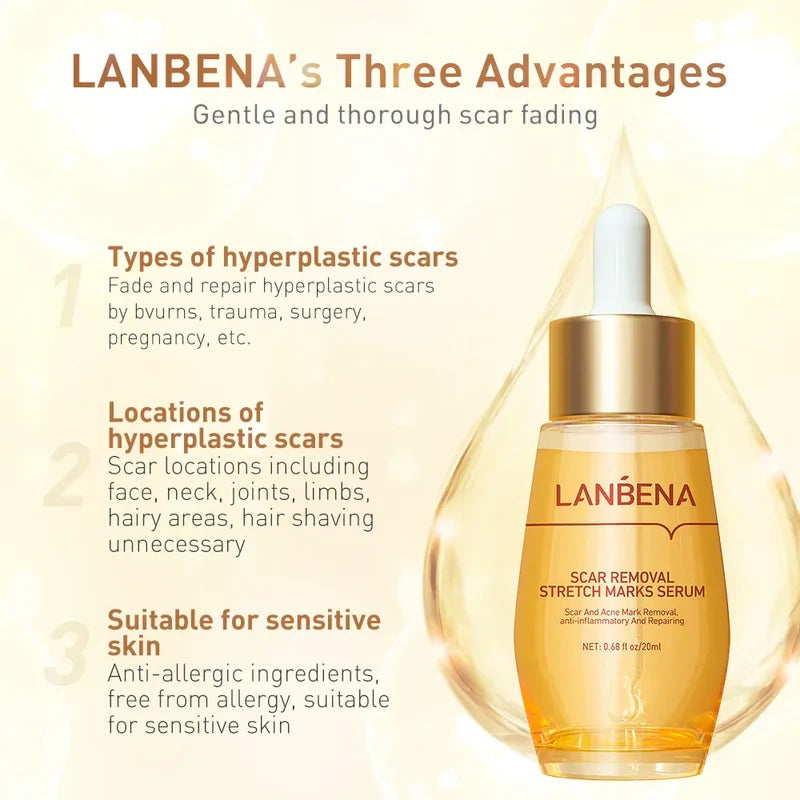 Lanbena Scar Removal Stretch Marks Serum