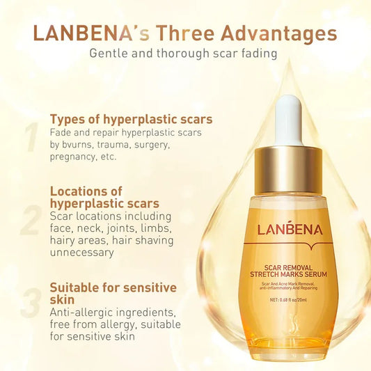 Lanbena Scar Removal Stretch Marks Serum