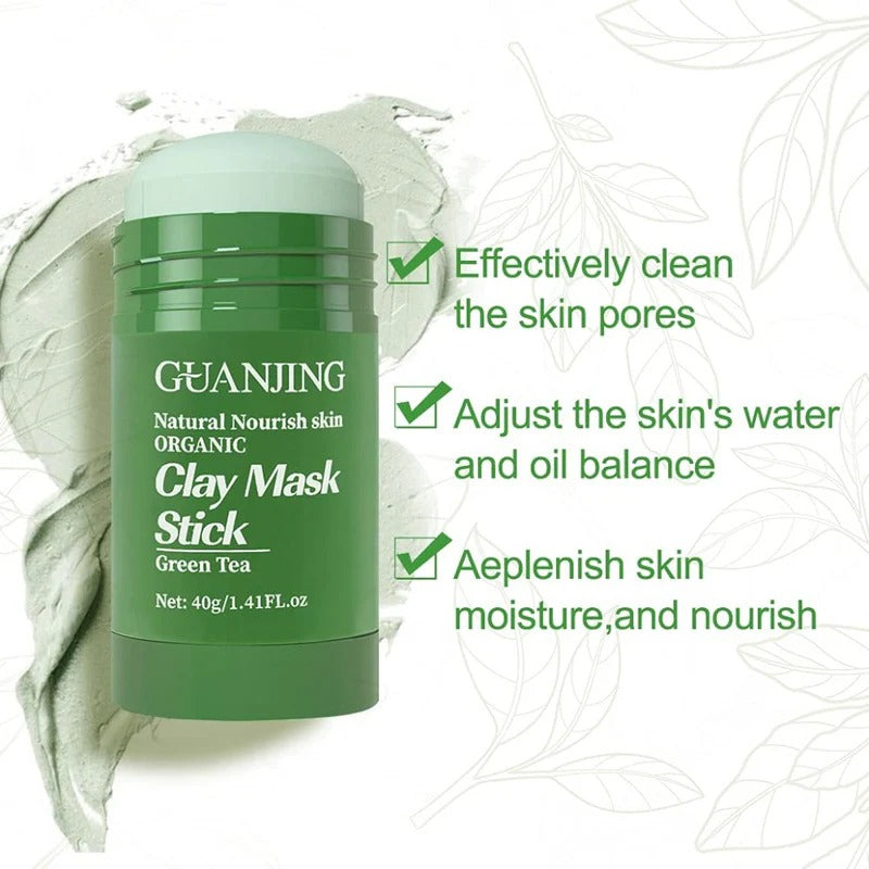 Guanjing Green Tea Clay Mask Stick (40 g)