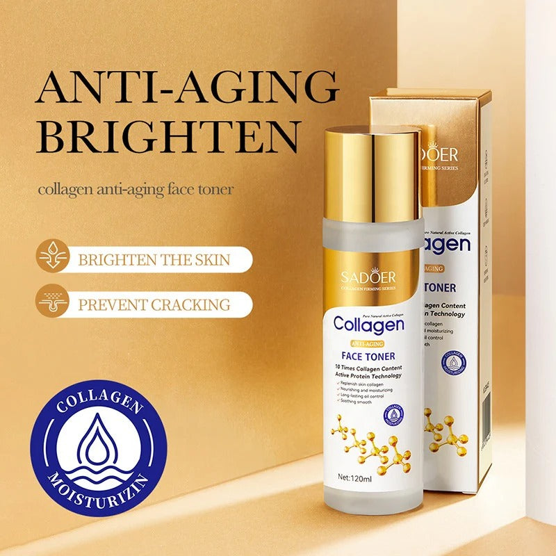 SADOER Collagen Anti‑Aging Face Toner (120 ml)